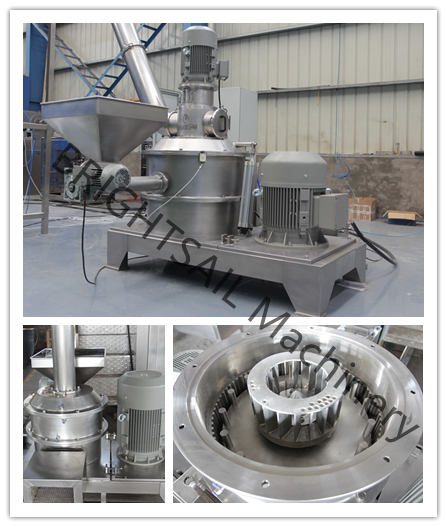 Good comment of icing sugar powder grinding machine from client in Portugal