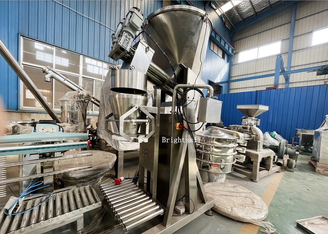 Fine Powder Packing Machine For Large Bag Is Ready