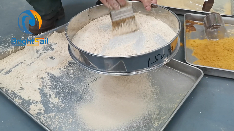Testing Defatted Peanut Powder On BSP Air Classifier Mill