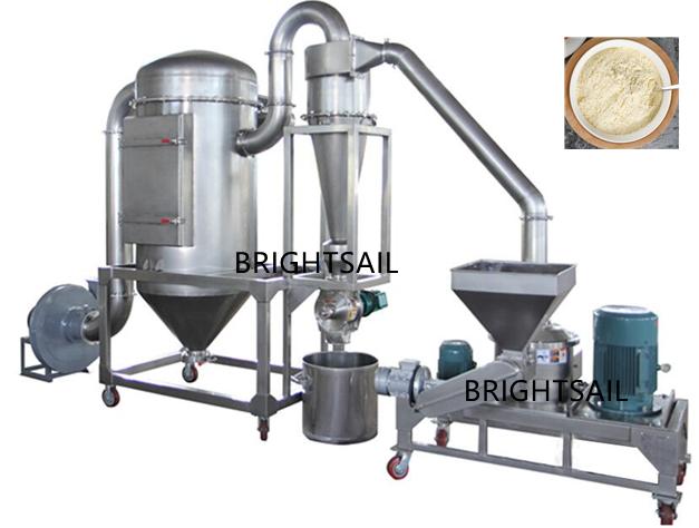 What chickpea grinding machine you would need to make chickpea flour?