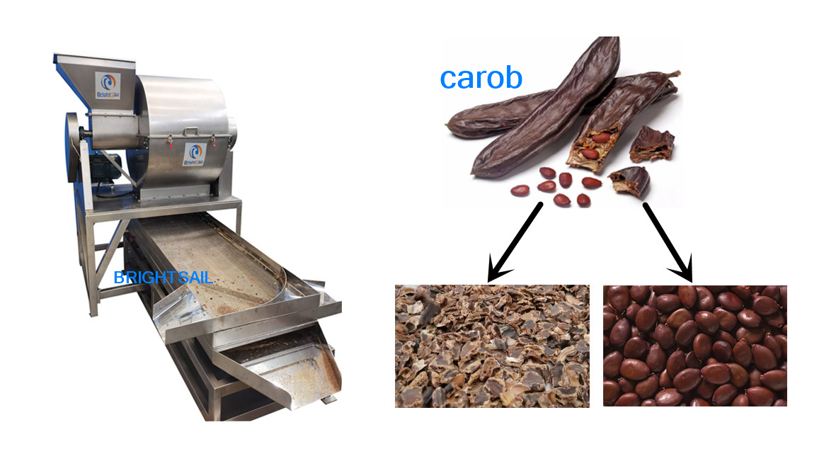 how to make Carob Powder by Carob Processing Machine