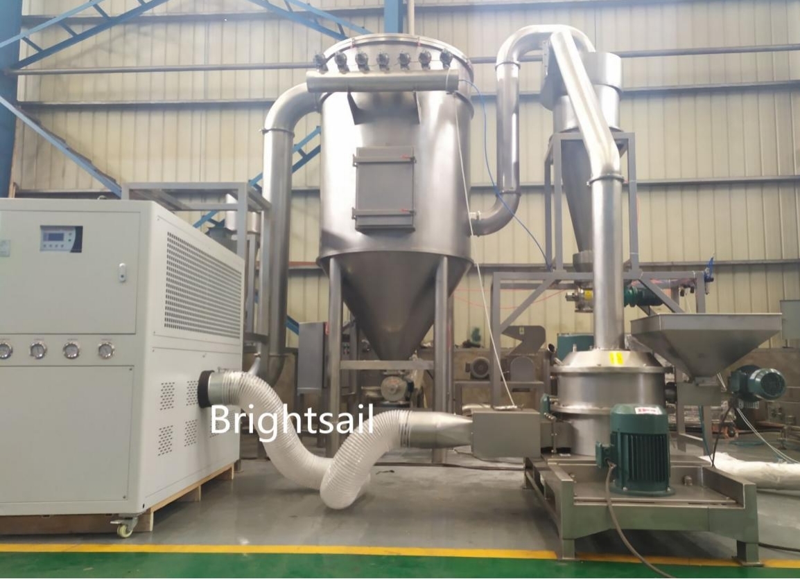 Welcome clients to visit our factory for rice flour grinder machine
