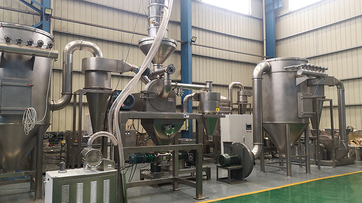 customized air classifying mill coating plant