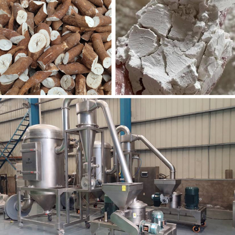 Cassava Flour Grinder Machine