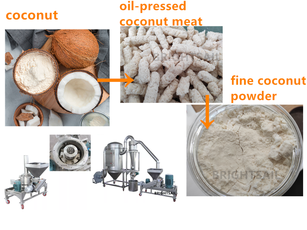 Coconut Powder Making Machine will be sent to Sri Lanka from Brightsail